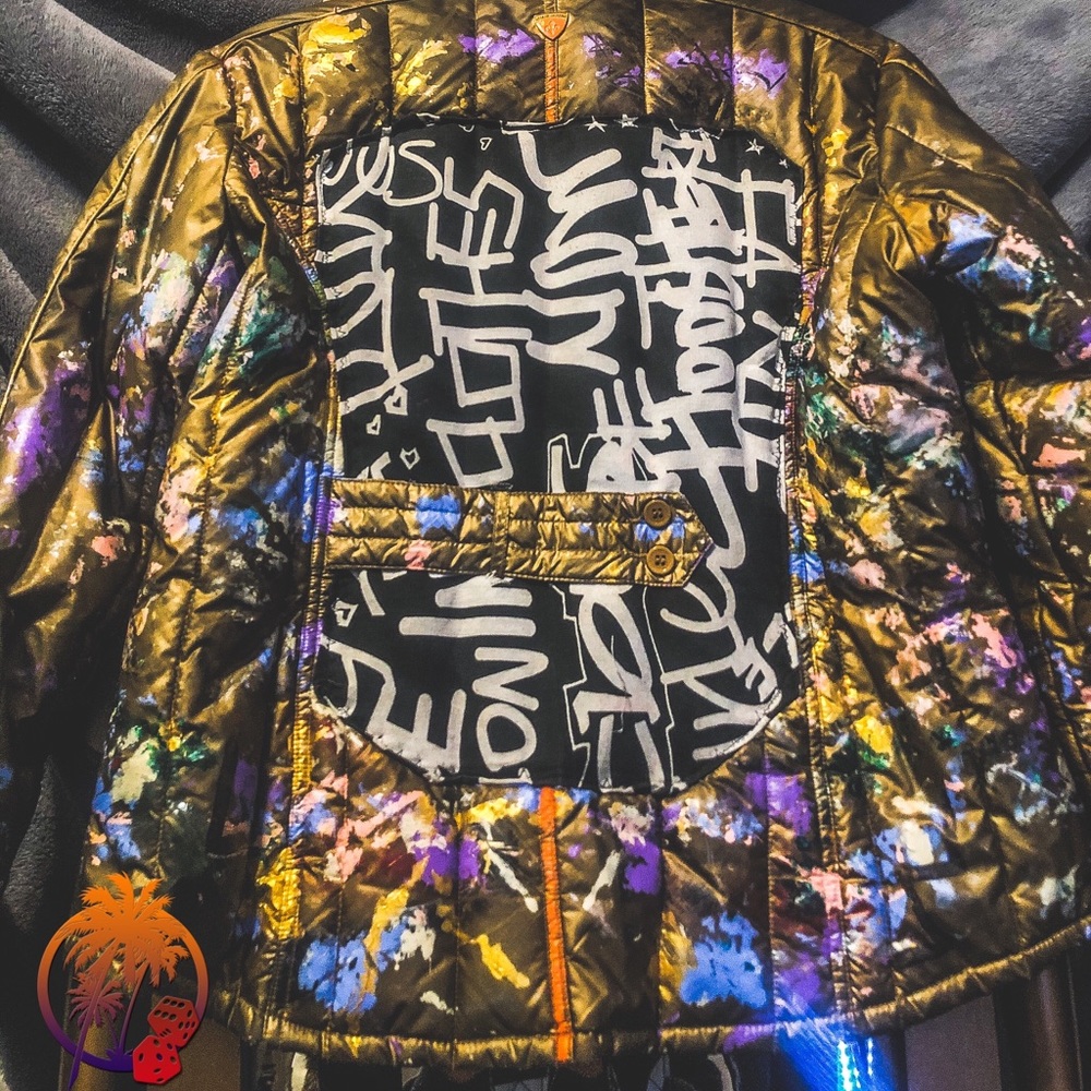 Gold SteveMadden Bomber